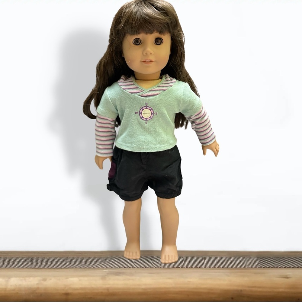Pleasant Company Samantha Doll with Mint and Black Outfit